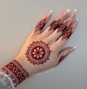 Mehndi design for kids