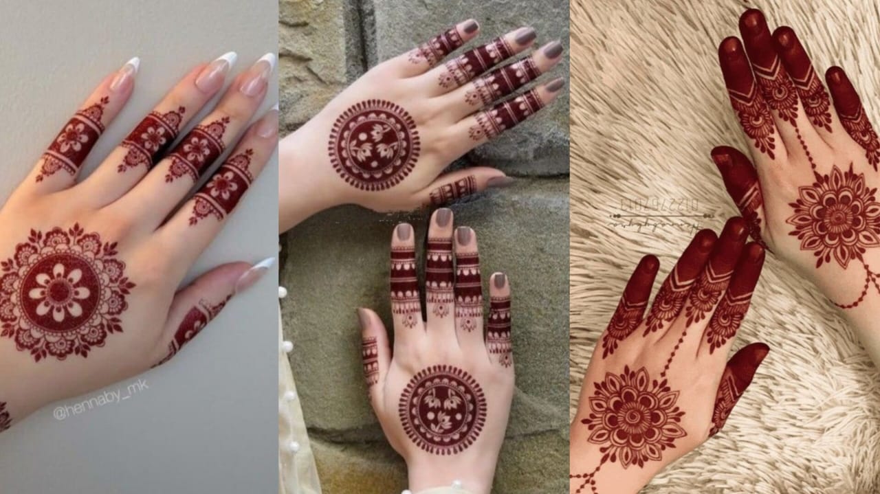 Mehndi designs for girls easy