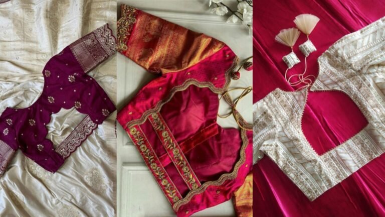 Blouse Design for women back