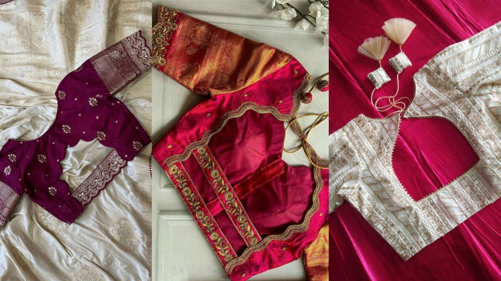 Blouse Design for women back