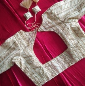 Blouse back design modern