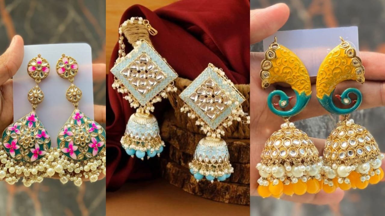 Jhumka design artificial