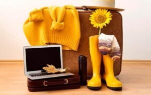 winter travelling outfit