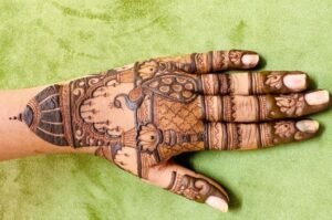 Basant Panchami Mehndi design