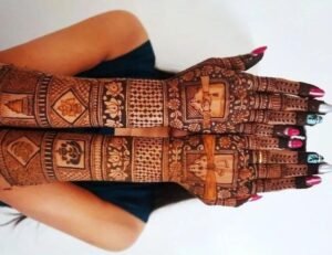 Bridal mehndi design
