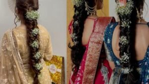 Different choti hairstyle