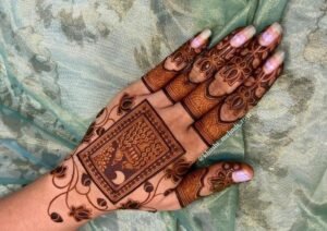 Flower mehndi design 2025