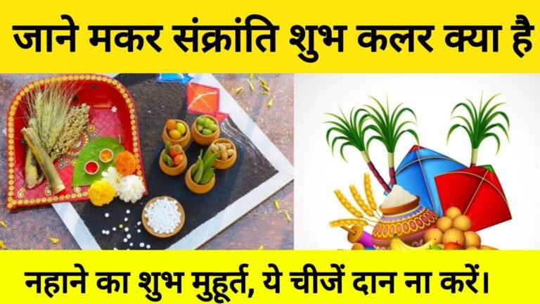 Makar sankranti 2025 color