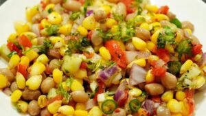 Makhana Corn Chaat