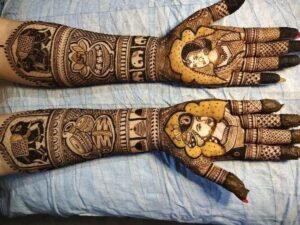 Rajsthani Arabic mehandi design