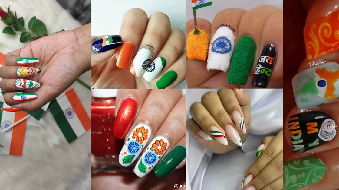 Republic day special nail art