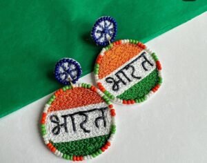 Thread earings design