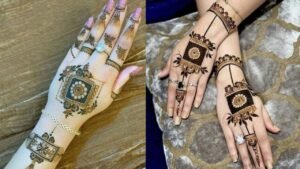 Triangle Mehndi Designs 