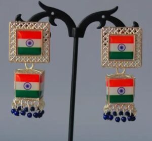 Women tiranga earrings