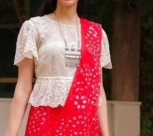 पेप्लम ब्लाउज डिजाइन