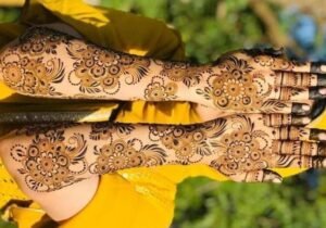 फुल हैंड मेहंदी डिजाइन