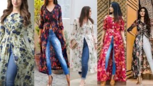 फ्रंट-स्लिट कुर्ती