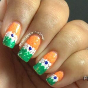 सिंपल डॉट नेल आर्ट