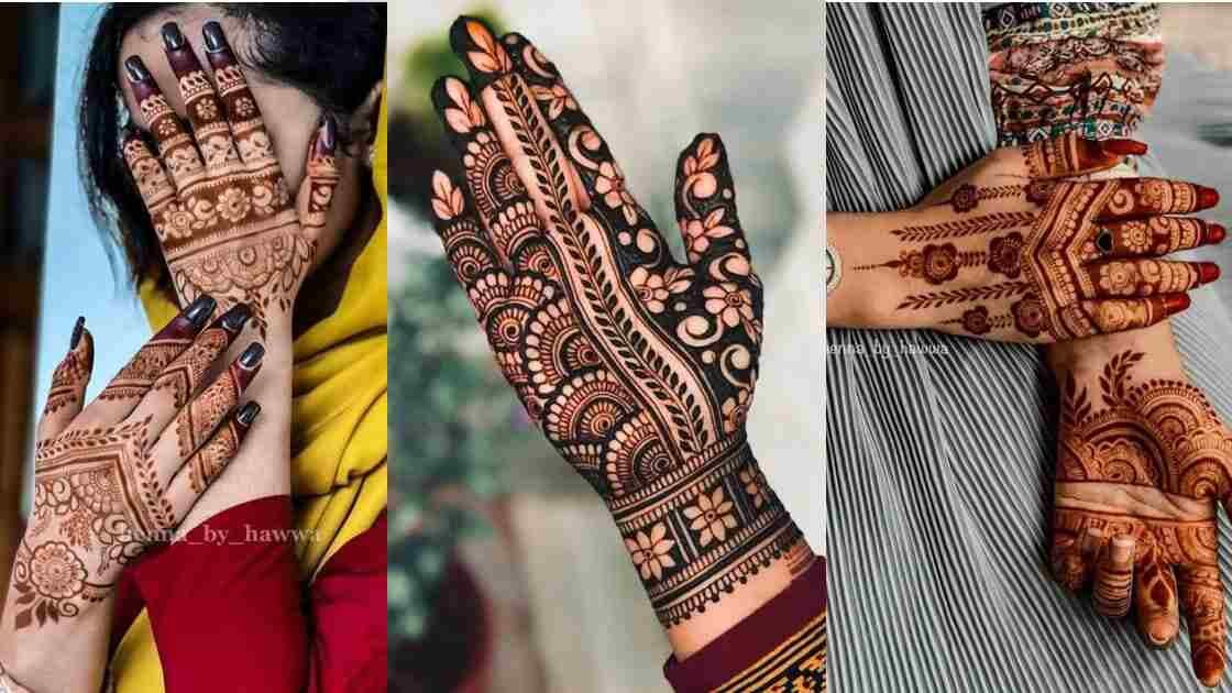 Beautiful Mehndi Designs for Bride