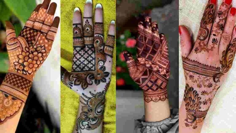 Shivratri mehndi designs