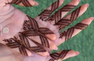 फिंगर मेहंदी डिजाइन