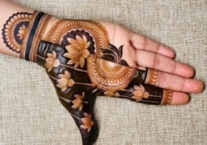 कमल फुल हैंड मेहंदी