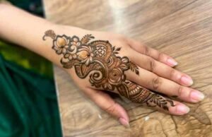 सिंपल अरेबिक मेहंदी डिजाइन
